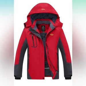 Women’s Insulated Snow Rain Jacket Snowboarding Skiing Waterproof Wind Resistant